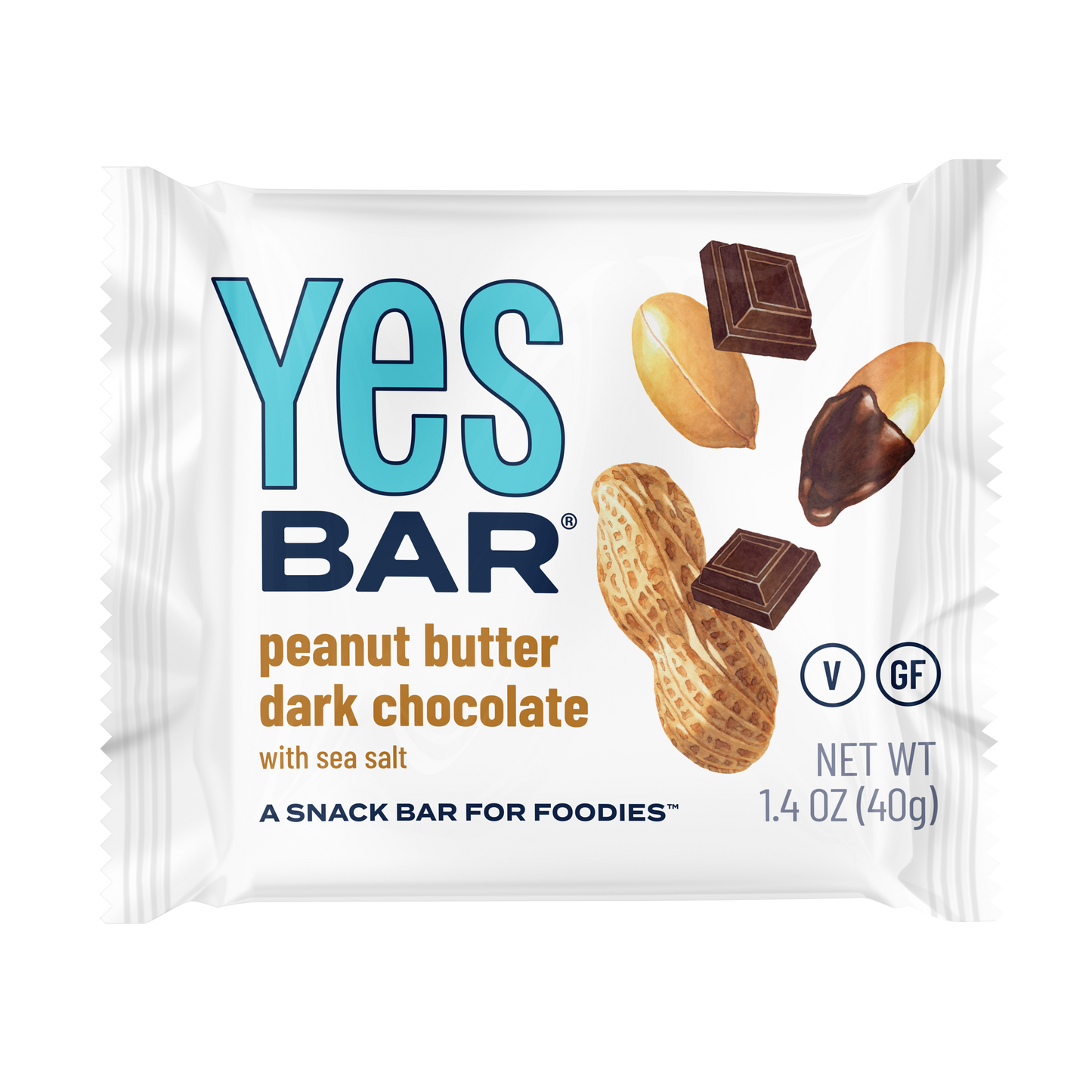 Peanut Butter Dark Chocolate - Gourmet Plant-Based Snack Bar