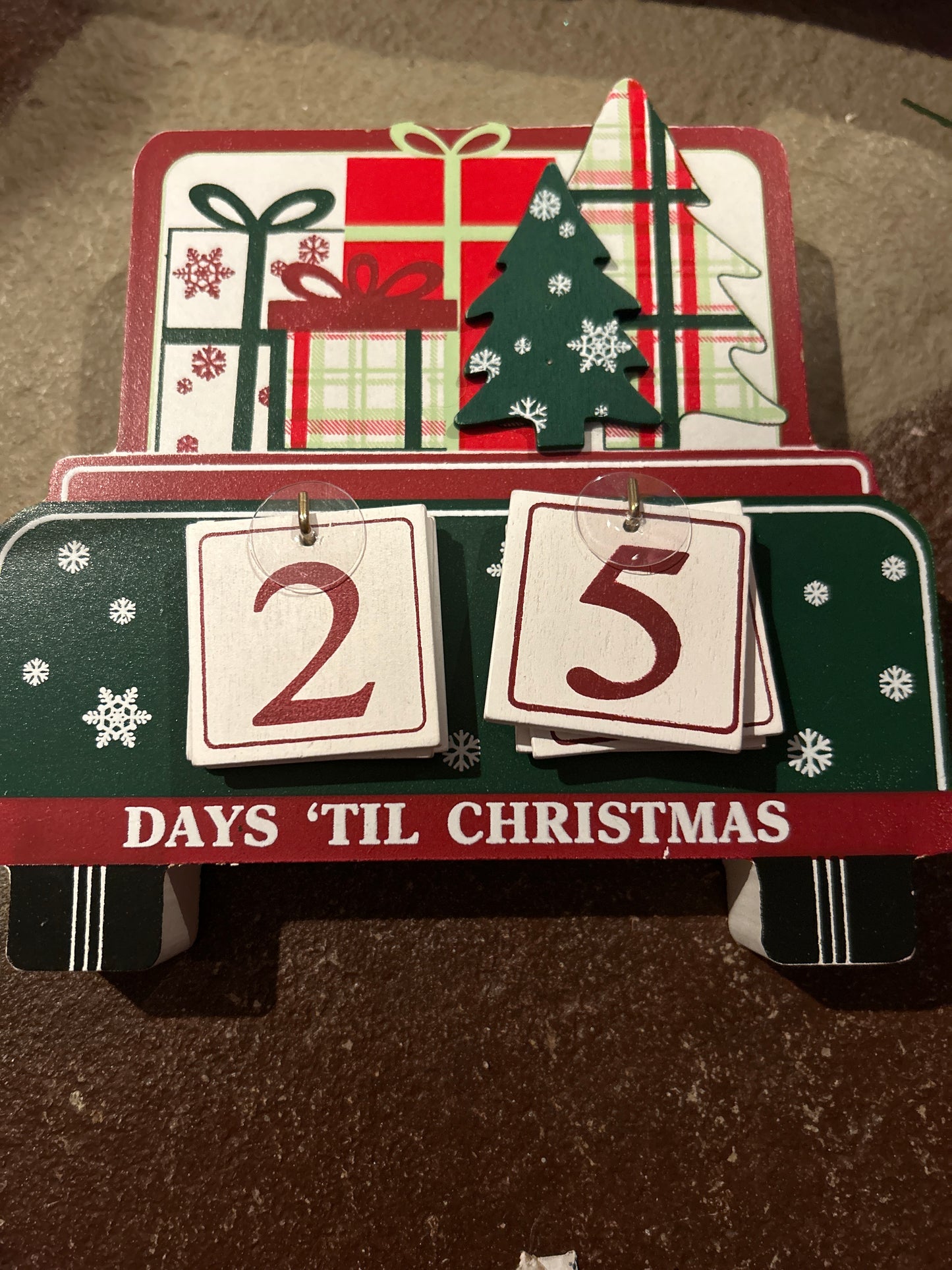 Truck Christmas count down