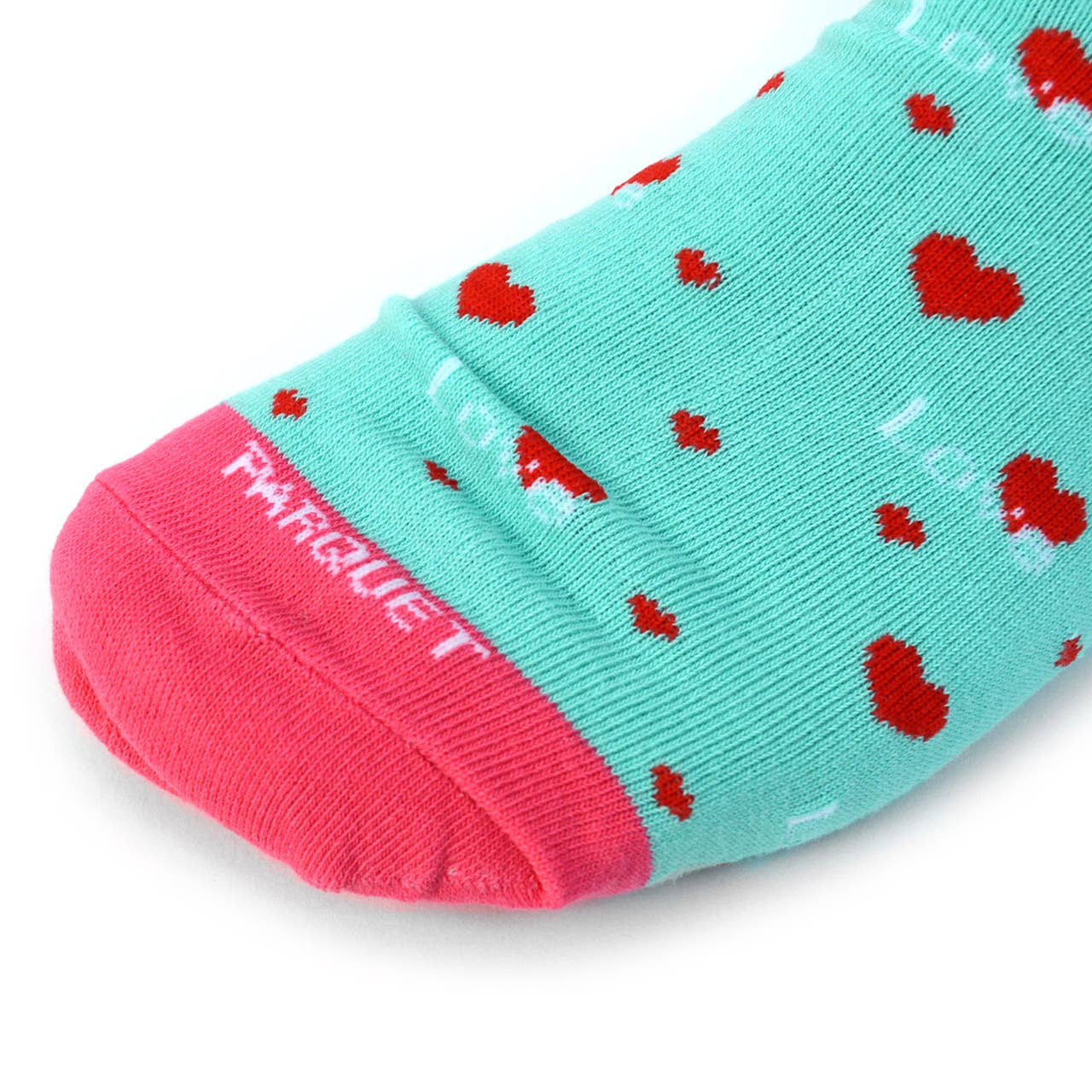 Love Heart Novelty Socks for Men - Blue