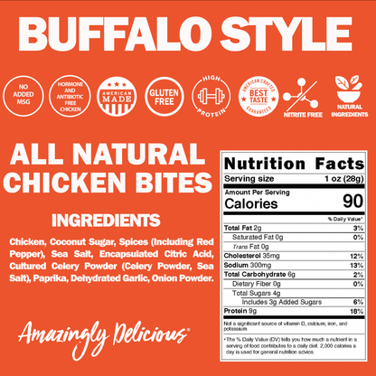 Spicy Apple Buffalo Style Chicken Bites (2.2oz)