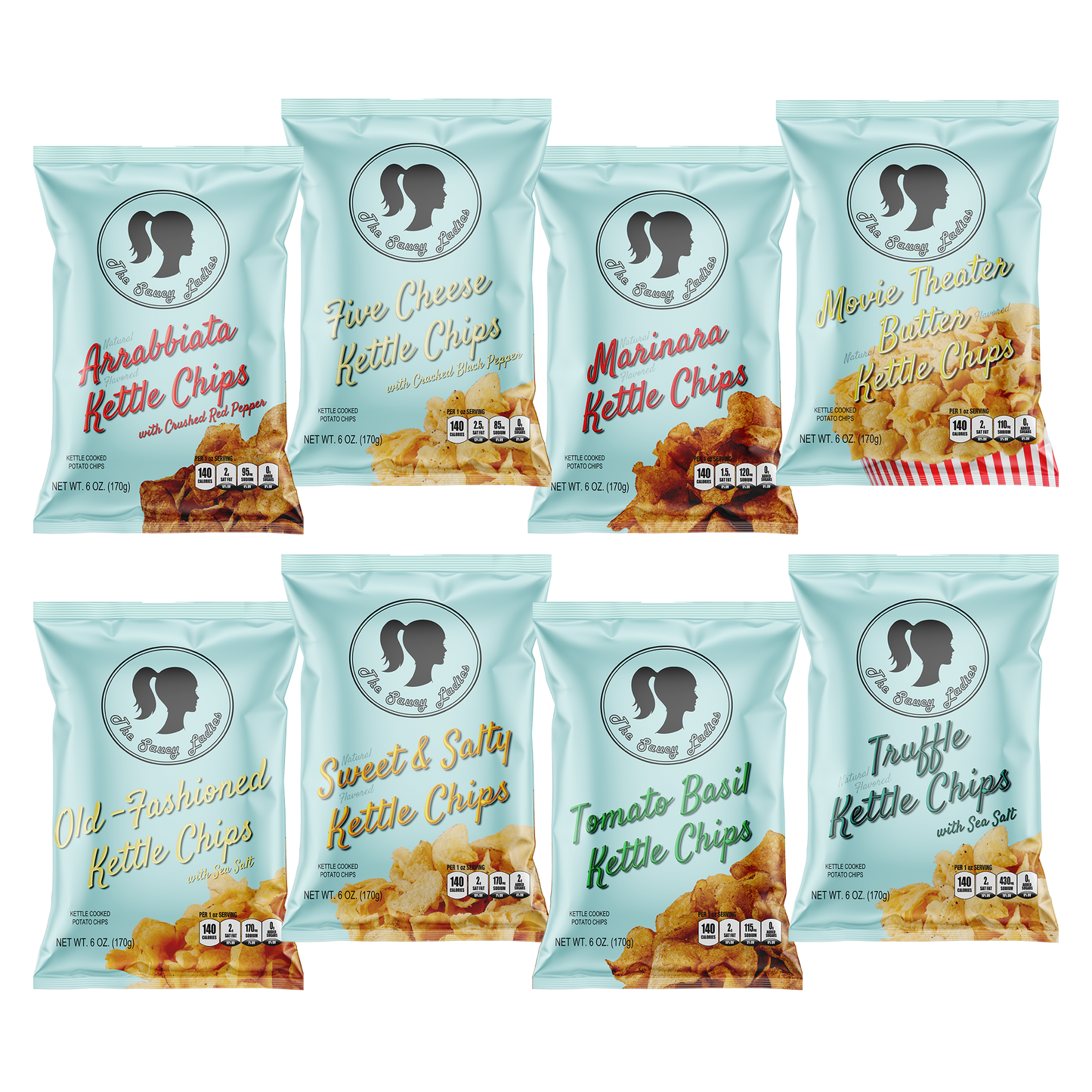 Saucy Ladies Kettle Chips