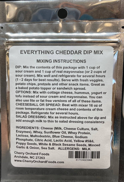 Cherry Orchard Foods Premium  Dip Mixes