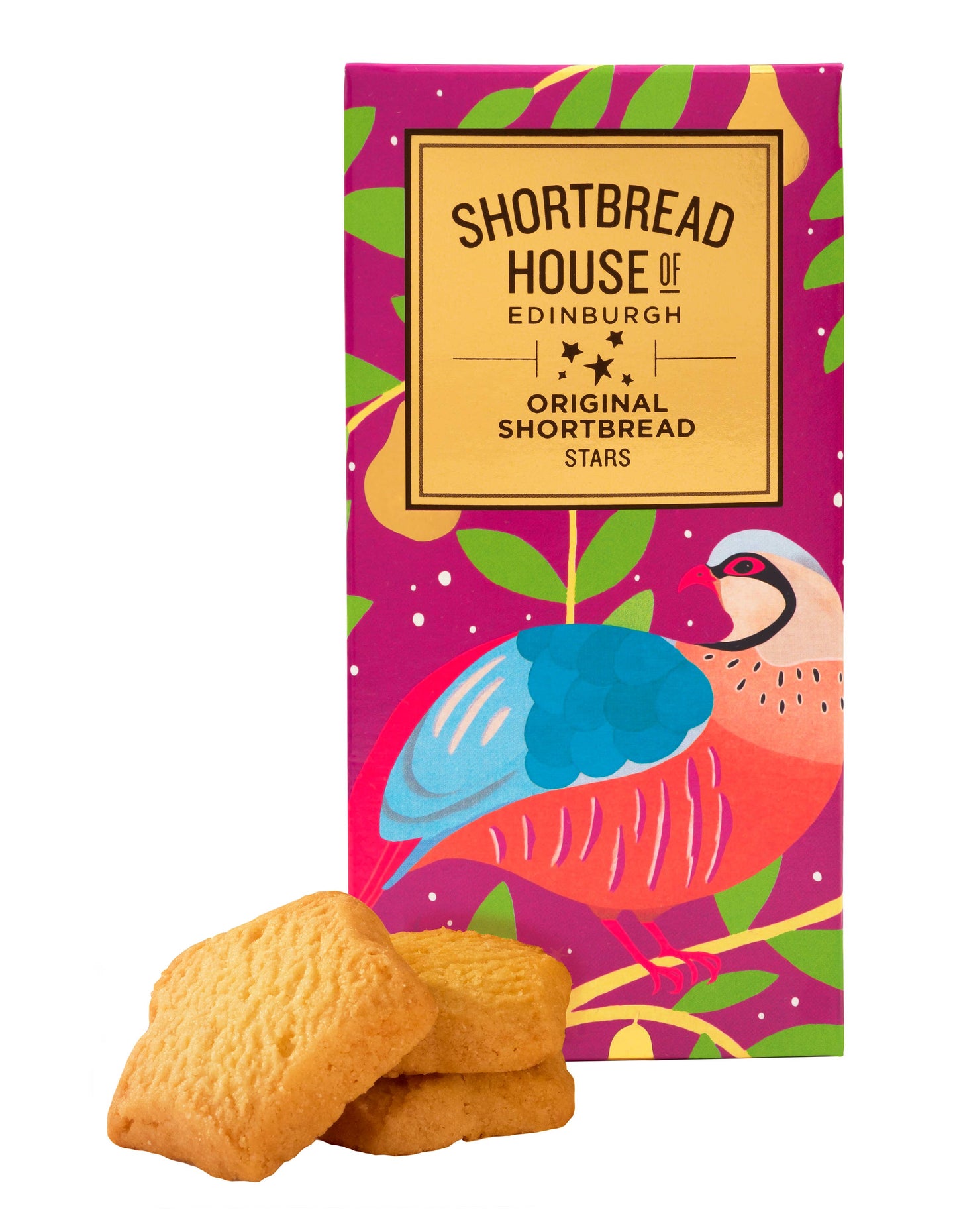 Partridge Box of Shortbread Stars - Original Recipe